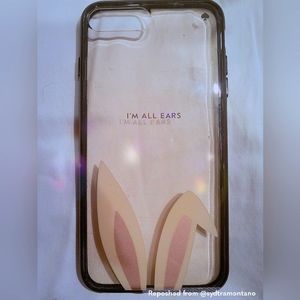 🐰LIKE NEW🐰Kate Spade iPhone 7+ Phone Case